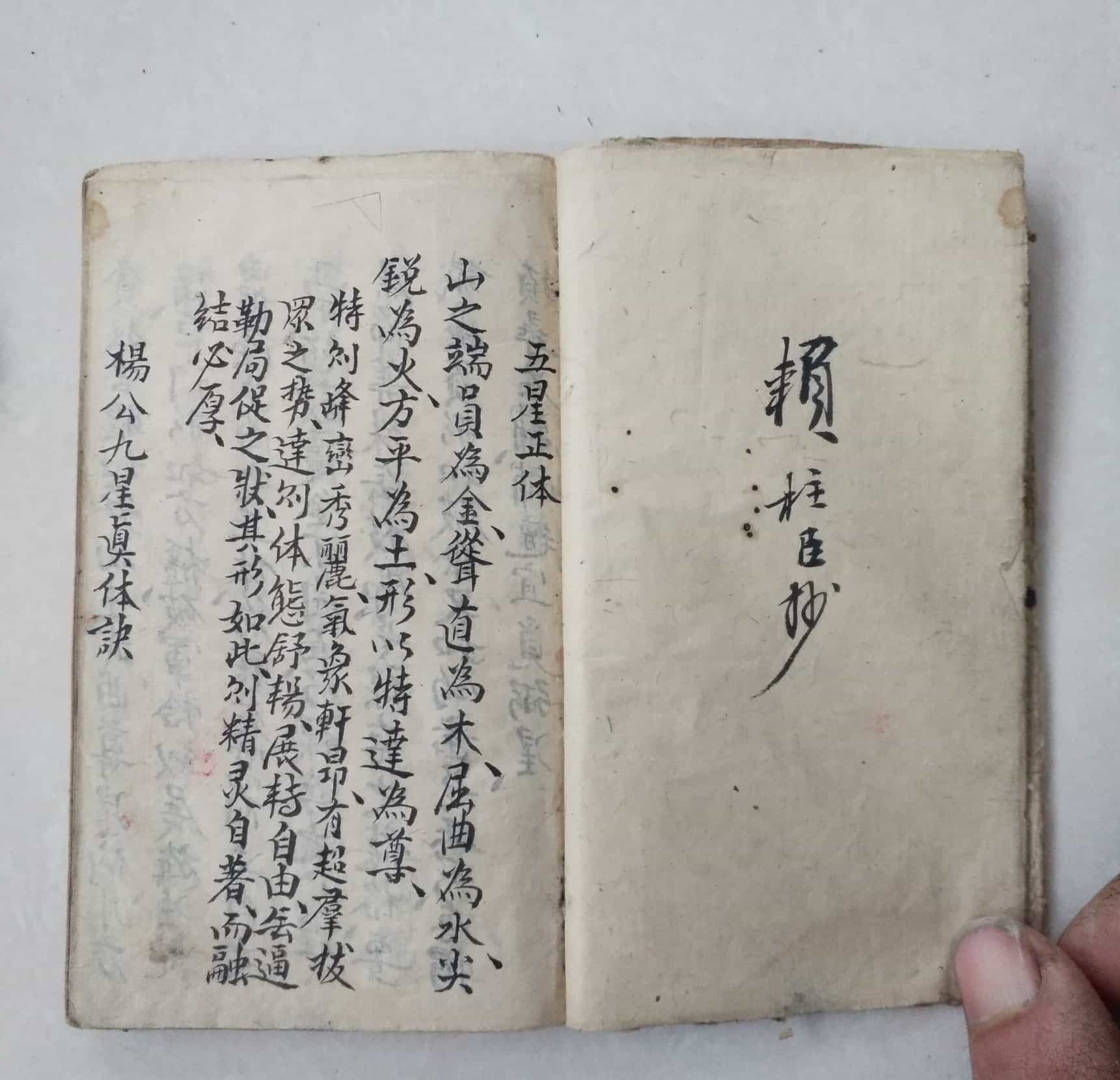 《杨公廖公九星真体诀》