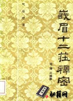 [武功秘籍]峨嵋十二桩释密.pdf